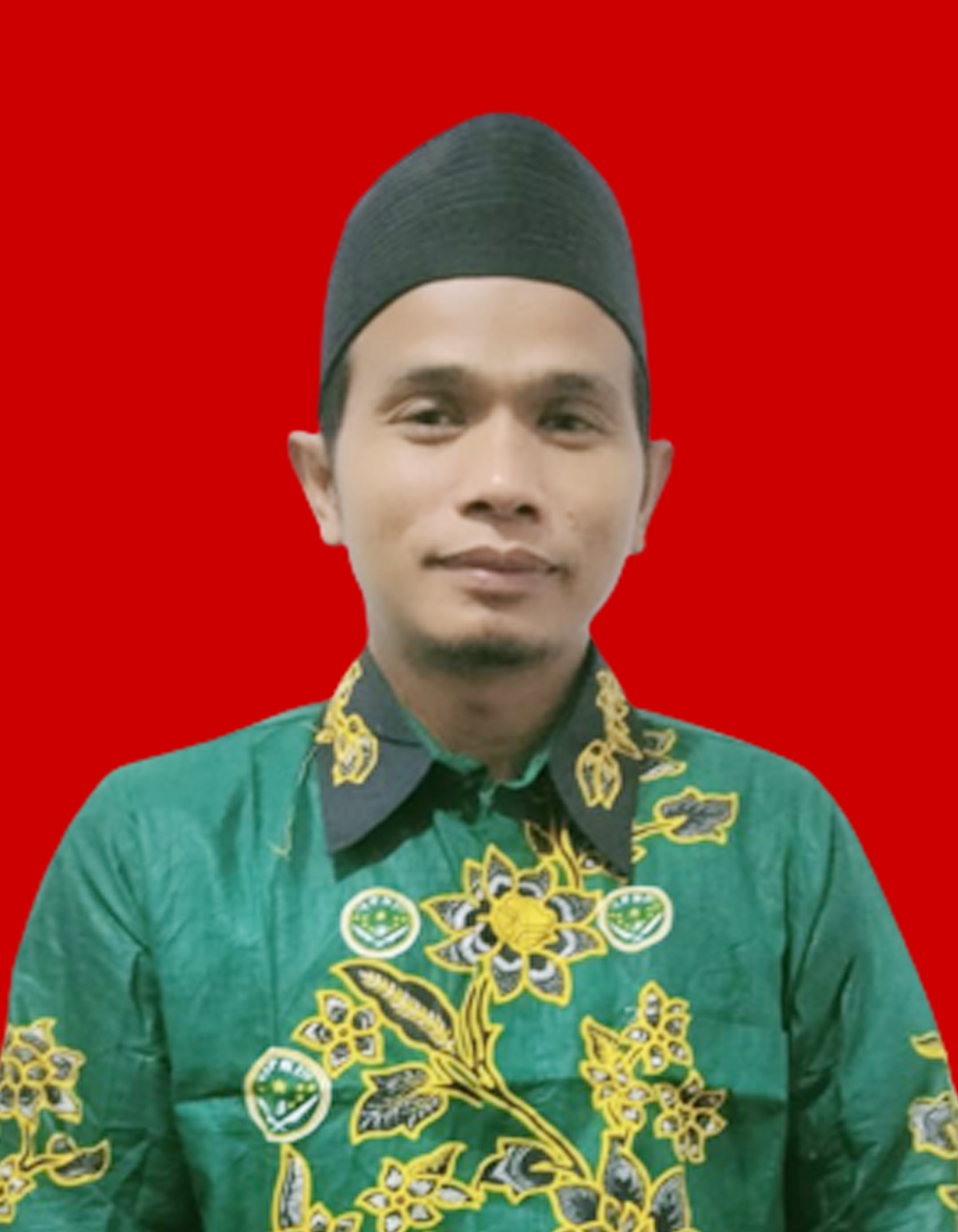 Kepala Sekolah Modern, seorang pria ramah usia 45 tahun dengan kacamata dan berdasi, mengenakan setelan formal gelap, latar belakang perpustakaan sekolah